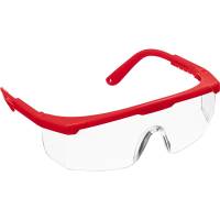Защитные очки открытого типа ЗУБР Спектр 5, прозрачные, регулируемые по длине дужки 110328