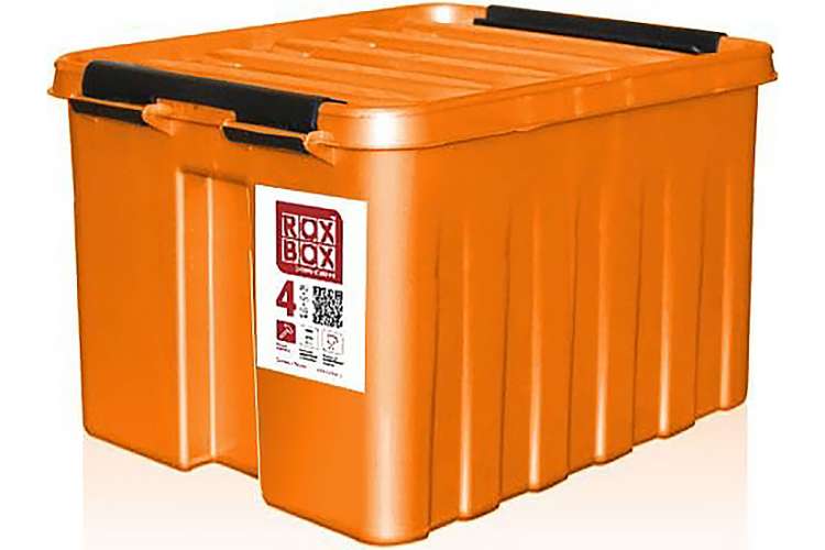 Контейнер с крышкой Rox Box 4.5 л, оранжевый 004-00.12