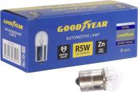 Автомобильная лампа накаливания Goodyear R5W 12V 5W BA15s коробка: 10шт. GY012205