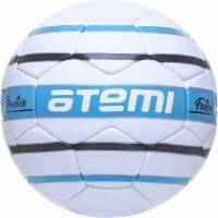 Футбольный мяч ATEMI REACTION, PU, 1.4 мм, белый/голубой/черный, р.5 00-00007230