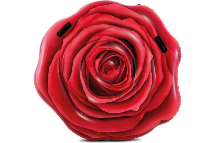 Надувной плотик Intex Роза, 137х132см 58783