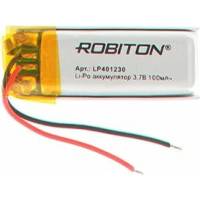 Аккумулятор ROBITON LP401230 3.7В 100мАч 15733