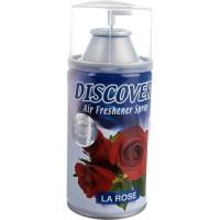 Сменный баллон для автоматического освежителя DISCOVER LA ROSE 320 мл цветок розы DSR 0016-22
