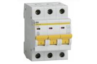Автоматический выключатель IEK ВА47-29 3п, 10А, "С", 4.5кА MVA20-3-010-C