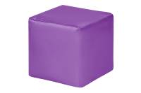 Пуфик DreamBag куб фиолетовый оксфорд 3900601