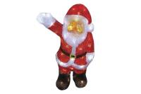 Акриловая светодиодная фигура Neon-Night Санта Клаус приветствует, 30 см 513-273
