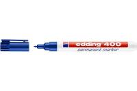 Перманентный маркер Edding, округлый наконечник, 1 мм, синий E-400#3