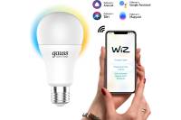 Светодиодная умная лампа Gauss Smart Home DIM+CCT E27 A60 10 Вт 1080112