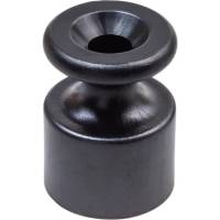 Изолятор для наружного монтажа Bironi пластик, цвет черный, 10 штук/упаковка B1-551-23-10
