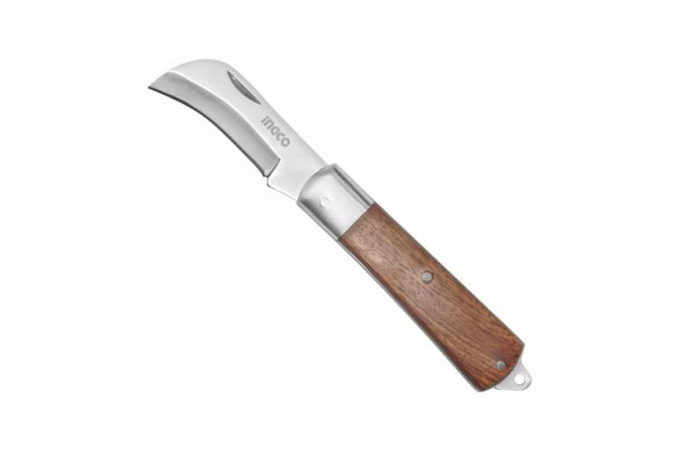 Складной изогнутый нож INGCO 198 мм HPK01981