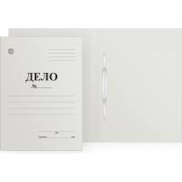 Белая обложка Дело DOLCE COSTO без замка, 320 г/м2, немелованный картон упаковка 250 шт D00603