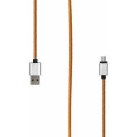 Кабель Rombica USB - USB Type-C, Эко-кожа, 1м, Охра Digital CL-05 USB 3 0 CB-CL05