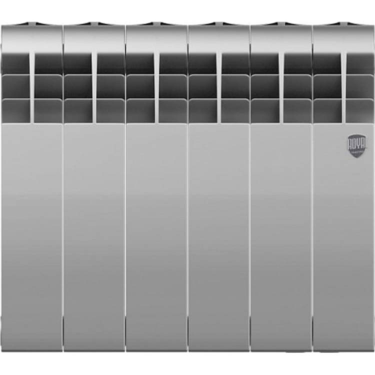 Радиатор ROYAL THERMO BiLiner 350/Silver Satin - 6 секций НС-1197129