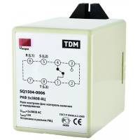 Цокольное реле контроля фаз TDM РКФ 3х380В-8Ц  SQ1504-0006