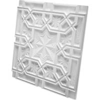Стеновые панели 3D Artpole SULTAN (гипсовые; белые; 600x600 мм; 1 шт; 0,36 кв.м) M-0036