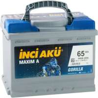 Аккумулятор INCI AKU Maxim A 65L, 640 A, 242x175x190 мм 461700