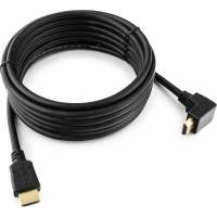 Кабель HDMI Cablexpert 4.5 м v1.4 19M/19M угловой разъем черный CC-HDMI490-15