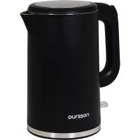 Электрический чайник OURSSON EK1731W/BL Черный