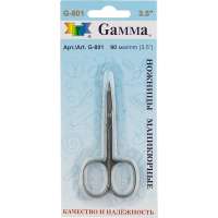 Ножницы Gamma G-801 маникюрные, в блистере, 90 мм 67509