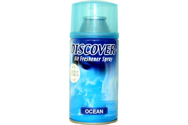 Сменный баллон для автоматического освежителя DISCOVER OCEAN 320 мл морской DSR 0016-42