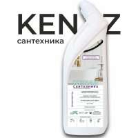 Средство для чистки сантехники, унитаза, акриловых ванн от налета и ржавчины KENAZ 0.8 л 810154