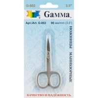 Ножницы Gamma G-802 маникюрные, в блистере, 90 мм 67510