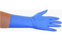 Нитриловые перчатки EcoLat Long Cuff 100 шт./уп. размер L, 3150/L