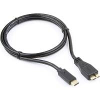 Кабель USB Cablexpert USB 3.0 microBM/USB Type-C, 1м, пакет CCP-USB3-mBMCM-1M