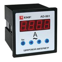 Цифровой амперметр EKF AD-961 на панель, однофазный PROxima SQad-961