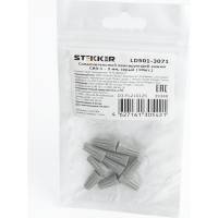 Соединительный изолирующий зажим STEKKER LD501-3071 СИЗ-1 - 3 мм, серый упаковка 10 шт 39340