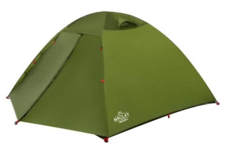 Треккинговая палатка Maclay TRACKER 4 размер 260х240х130 см, 4-х местная 5385305