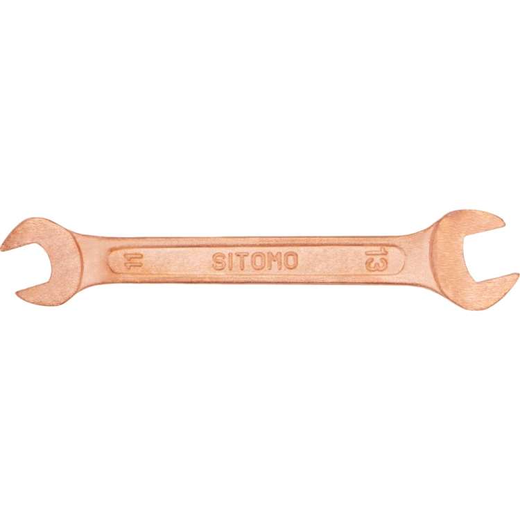 Двусторонний гаечный ключ SITOMO 11x13 омедненный SIT 1001281