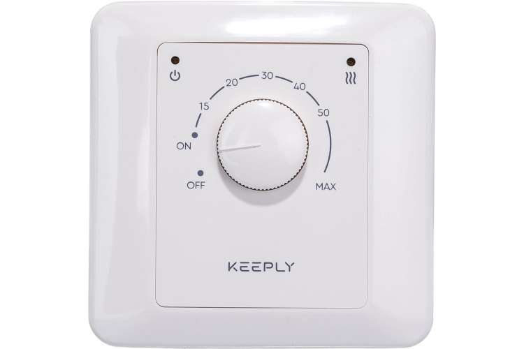 Терморегулятор белый 10.10 E KEEPLY KPL003501