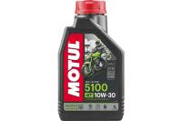 Моторное масло 5100 4T SAE 10W30 1 л MOTUL 104062