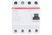 Выключатель дифференциального тока ABB 4п 25A 30mA тип AC FH204 2CSF204004R1250
