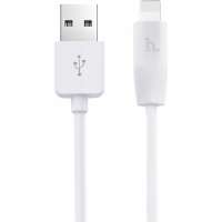 Кабель USB 2.0 Hoco X1, AM/Lightning, белый, 2м 6957531032014