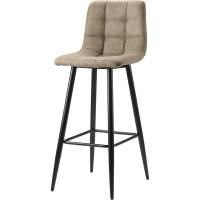 Барный стул Bergenson Bjorn Chilli экокожа, серый BEST-HUPK01