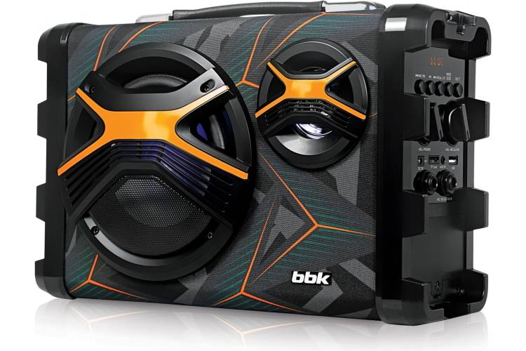 Музыкальная система bbk BTA607 черный/оранжевый ЦБ-00001441