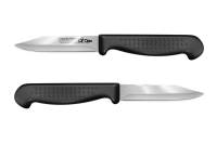 Нож Lara 8CR13Mov для очистки, чёрная ручка, сталь LR05-43