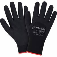 Утепленные перчатки 2Hands 3502 р. 10, акрил 7G, полиэстер 15G, покрытие ПВХ 3502 -10