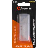 Запасные лезвия для ножа LAMARK CK0207, 19 мм 10 шт./блистер упаковка 12 штук CK0701