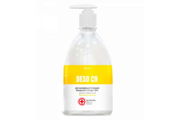 Дезинфицирующее средство на основе изопропилового спирта Grass DESO C9 50 550071