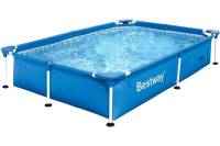 Каркасный бассейн BestWay 221х150х43 см, прямоугольный 56401 BW 004871