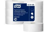 Туалетная бумага TORK Universal большой диаметр рулона, 525 м, 6 штук 120195 124548 10161