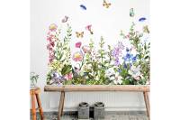 Многоразовые интерьерные наклейки на стену Verol Полевые цветы, виниловые Н0261/