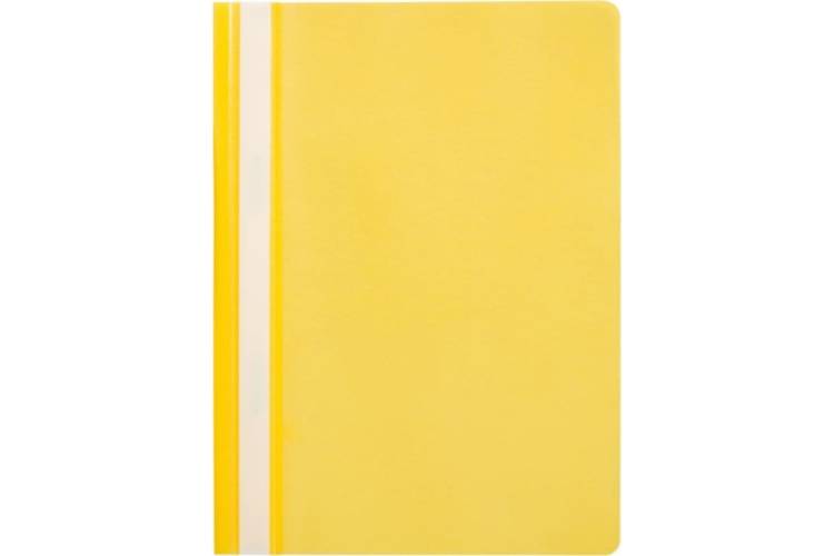 Папка-скоросшиватель Attache Economy 100/110 A4 желтый 10 шт в упаковке 875570