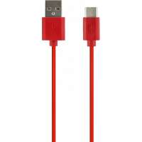 Дата-кабель Red Line USB - Type-C, красный УТ000011574