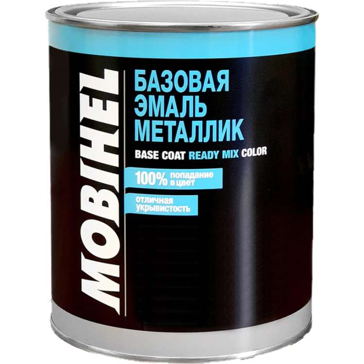 Базовая эмаль MOBIHEL металлик, HYUNDAI N4U marina blue, 1 л 47956902
