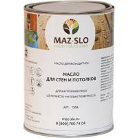 Масло для стен и потолков MAZ-SLO цвет Палисандр, 1л 8063939