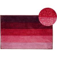 Коврик для ванной Аквалиния Полоска микрофибра, розовый, 50х80 35317-5